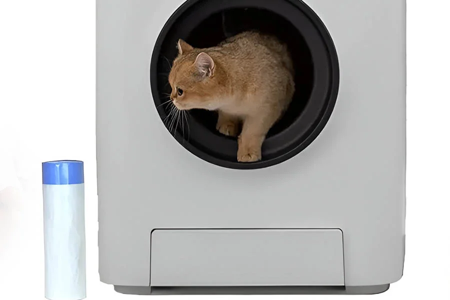 self cleaning litter box